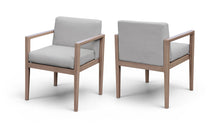 Load image into Gallery viewer, Solace - Olefin Performance Fabric Outdoor Patio Dining Arm Chair
