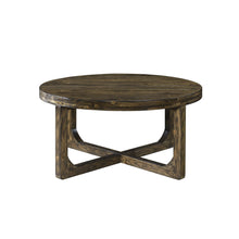 Load image into Gallery viewer, Kerby - Round Coffee Table - Dark Brown
