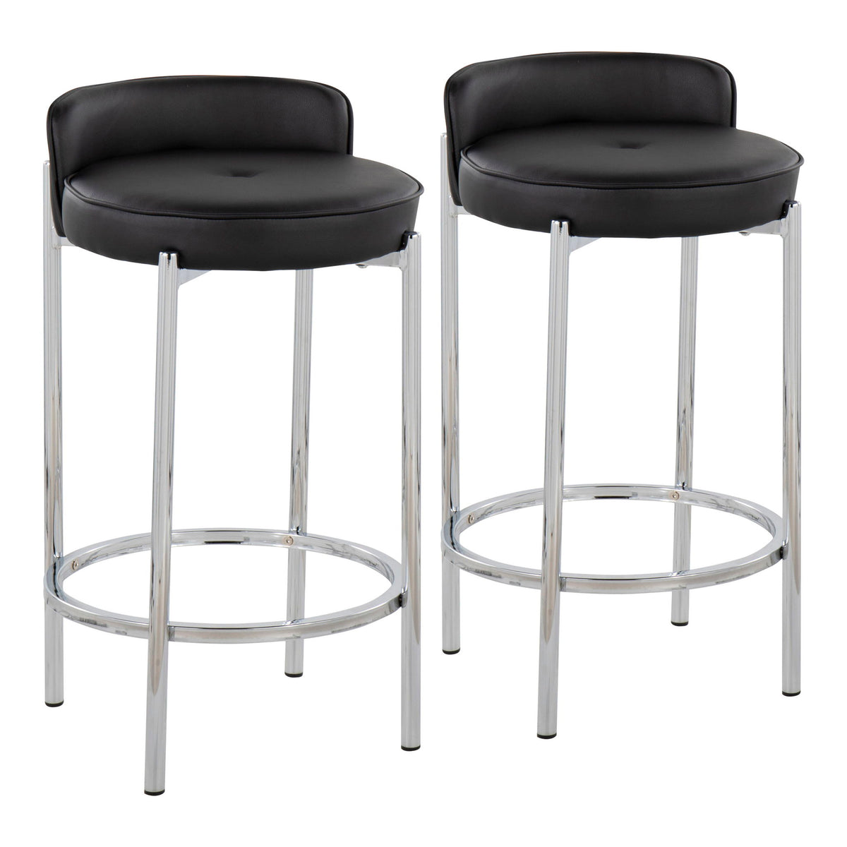 Chloe - Contemporary Counter Stool (Set of 2) - Ego Home Furniture