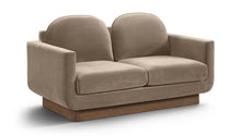 Load image into Gallery viewer, Diviento - Velvet Performance Fabric Upholstered Loveseat
