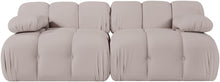 Load image into Gallery viewer, Orin - Velvet Performance Fabric Upholstered 2 Piece Modular Sofa
