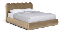 Load image into Gallery viewer, Tempo - Velvet Upholstered Bed
