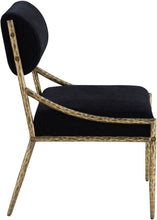 Load image into Gallery viewer, Bastille - Upholstered Dining Side Chair (Set of 2) - Brass Frame
