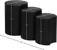 Load image into Gallery viewer, Dimple - 3 Piece Modular End Table
