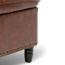 Load image into Gallery viewer, Emily - Storage Ottoman - Cognac
