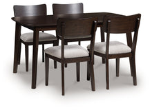 Load image into Gallery viewer, Mallenette - Dining Room Table Set (Set of 5) - Merlot
