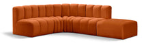 Load image into Gallery viewer, Arc - Velvet 5 Piece Corner Modular Sofa
