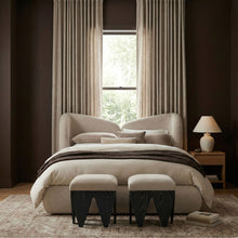 Load image into Gallery viewer, Altair - Fabric Bench - Black Base

