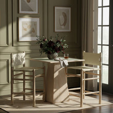 Load image into Gallery viewer, Santos - Upholstered Counter Stool With Stained Natural Base
