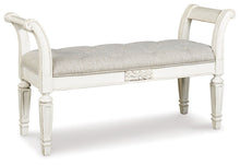 Load image into Gallery viewer, Realyn - Accent Bench - Antique White
