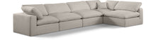 Load image into Gallery viewer, Comfy - 5 Piece Linen Modular Sectional
