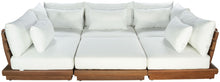 Load image into Gallery viewer, Mirella - 6 Piece Water Resistant Fabric Upholstered Outdoor Patio Modular Sectional
