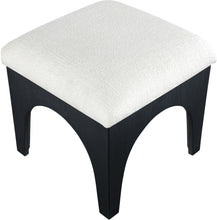 Load image into Gallery viewer, Lawson - Chenille Fabric Ottoman - Black Base
