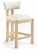 Load image into Gallery viewer, Lavrin - Vegan Leather Counter Stool (Set of 2) - Natural Base
