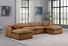 Load image into Gallery viewer, Indulge - Faux Leather 6 Piece Modular Double Chaise Sectional
