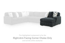 Load image into Gallery viewer, Midnight-Madness - RAF Corner Chaise - Gunmetal
