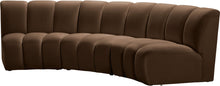 Load image into Gallery viewer, Infinity - 3 Piece Modular Sectional - Brown
