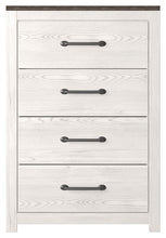 Load image into Gallery viewer, Gerridan - Four Drawer Chest - White / Gray
