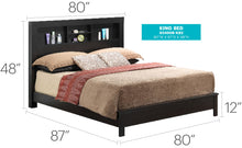 Load image into Gallery viewer, Bed With Transitional Design Stylish
