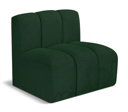 Arc - Boucle Fabric Straight Chair