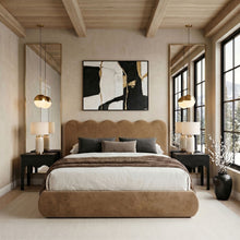 Load image into Gallery viewer, Tempo - Velvet Upholstered Bed
