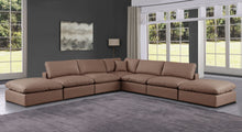 Load image into Gallery viewer, Comfy - 7 Piece Faux Leather Modular Corner Sectional
