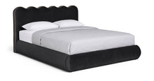 Load image into Gallery viewer, Tempo - Velvet Upholstered Bed
