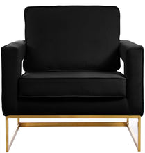 Load image into Gallery viewer, Noah - Accent Chair with Gold Legs
