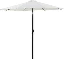 Load image into Gallery viewer, Fiji - Aluminum Patio Umbrella With Square Teak And Black Base
