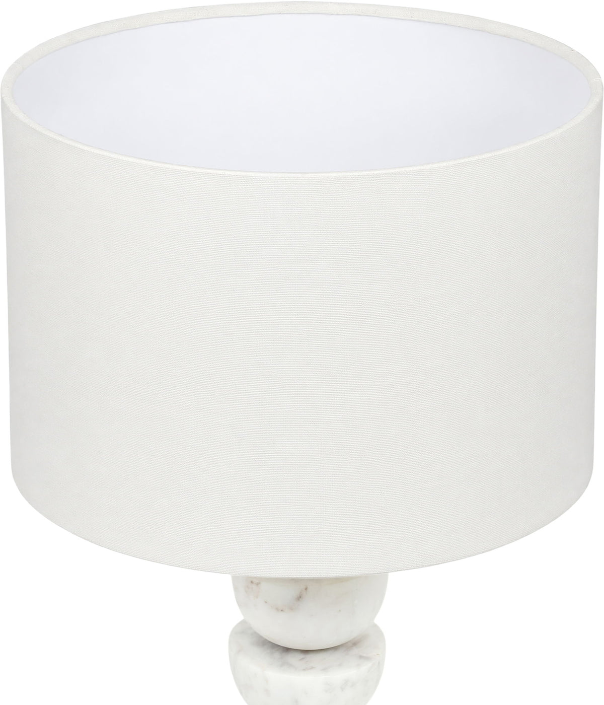 Opus - Linen Textured Fabric And Brass Table Lamp