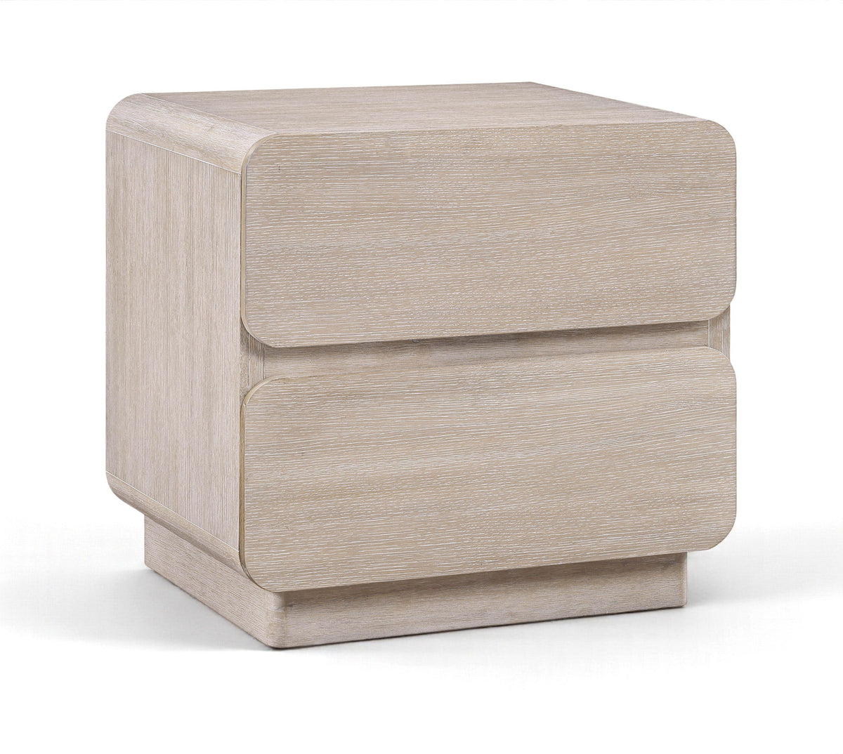 Adagio - Solid Wood And Oak Veneer Nightstand
