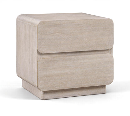 Adagio - Solid Wood And Oak Veneer Nightstand