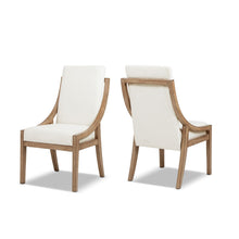 Load image into Gallery viewer, Lennox - High Back Upholstered Dining Chair (Set of 2) - Light Beige
