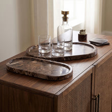 Load image into Gallery viewer, Vanta - Genuine Marble Tray (Set of 2)

