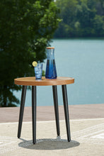 Load image into Gallery viewer, Horizon Hall - Round End Table - Two-tone Brown
