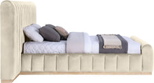 Load image into Gallery viewer, Amara - Velvet Upholstered Bed

