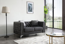Load image into Gallery viewer, Elegant Track Arm Loveseat
