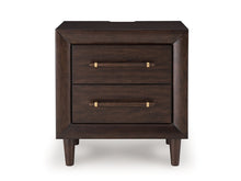 Load image into Gallery viewer, Dantenton - Two Drawer Night Stand - Merlot
