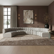 Load image into Gallery viewer, Arc - Boucle Fabric 8 Piece U-Shaped Modular Sofa
