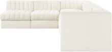 Load image into Gallery viewer, Rummi - Velvet Performance Fabric Upholstered 6 Piece Modular Sectional (With 3 Corner Chairs)
