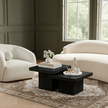 Load image into Gallery viewer, Spencer - 15" Oak Veneer 2 Piece Coffee Table
