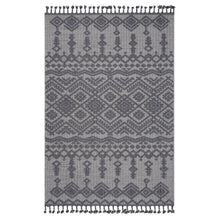 Load image into Gallery viewer, Guros - 8' X 10' Traditional Indoor / Outdoor Area Rug - White / Gray
