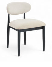 Load image into Gallery viewer, Riccio - Fabric Dining Side Chair (Set of 2) - Black Frame
