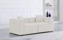Load image into Gallery viewer, Cube - Linen Modular 2 Seat Sofa
