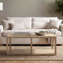 Load image into Gallery viewer, Ellis - Open Frame Coffee Table With Lower Shelf - Natural
