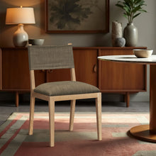 Load image into Gallery viewer, Avon - Linen Textured Performance Fabric Upholstered Dining Side Chair (Set of 2)
