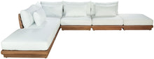 Load image into Gallery viewer, Mirella - 6 Piece Water Resistant Fabric Upholstered Outdoor Patio Modular Sectional
