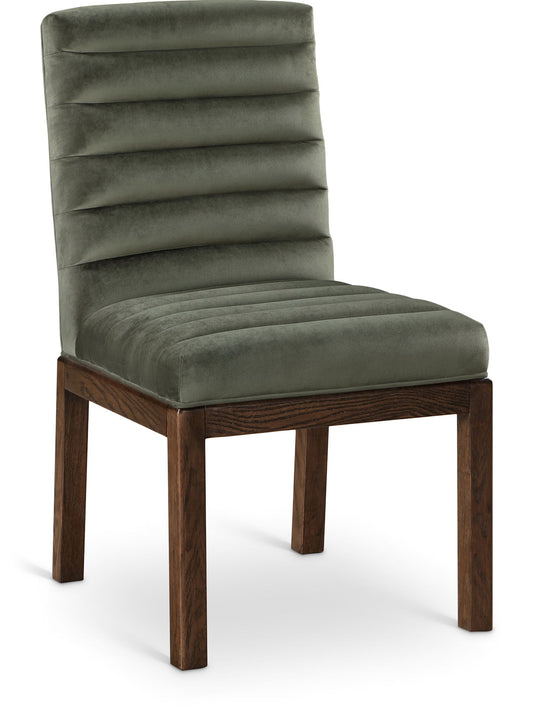 Evelyn - Dining Chair With Brown Legs