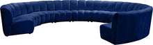 Load image into Gallery viewer, Infinity - 10 Piece Velvet Modular Sectional
