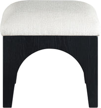 Load image into Gallery viewer, Lawson - Chenille Fabric Ottoman - Black Base
